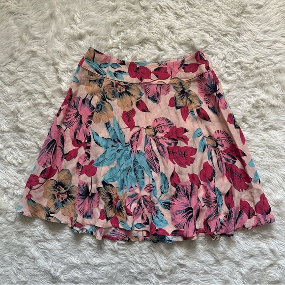 For Love And Lemons x Revolve Skirt in Floral Mini High Waist Multi XS NWT New - Picture 2 of 12
